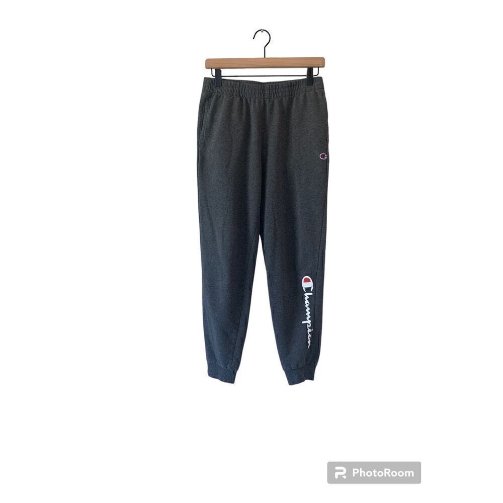 Boys Active Solid Logo Joggers - Gray XL
